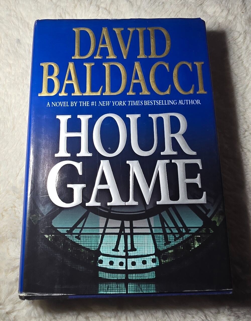 David Baldacci Hour Game First Printing Hardcover Mystery Thriller